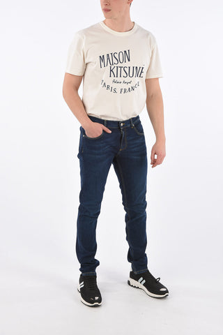 Slim Fit DRAGON Jeans with Belt Loops 16 Cm