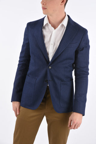 CC COLLECTION Hairline Striped REWARD 2 Button Blazer
