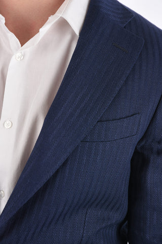 CC COLLECTION Hairline Striped REWARD 2 Button Blazer