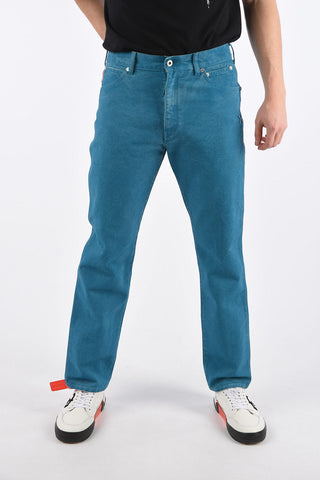 Jeans Straight Fit Effetto Vintage 20cm
