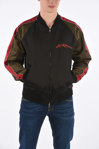 Bomber with Dragon Emboidery
