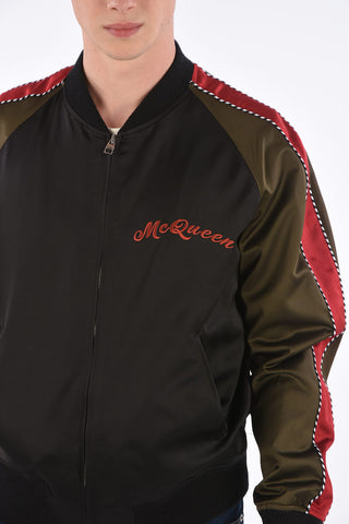 Bomber with Dragon Emboidery