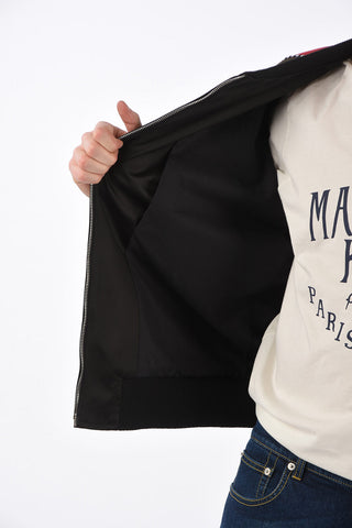Bomber with Dragon Emboidery