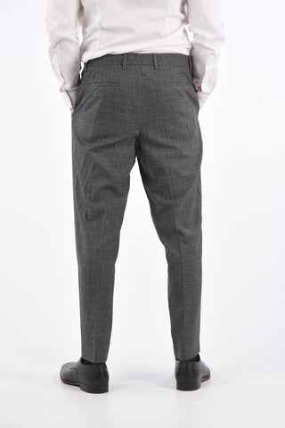 CC COLLECTION Virgin Wool Checked RESET Pant