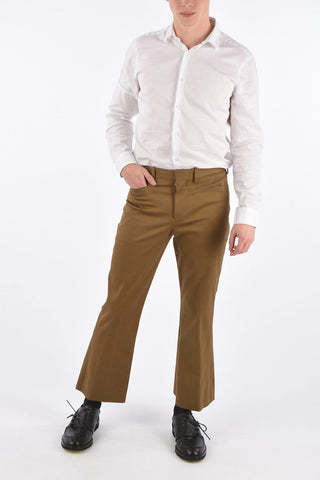 pantalone Boot Cut Slim Fit con passanti