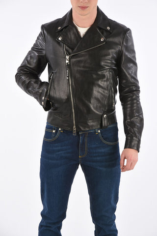 Leather Lined Biker Jacket