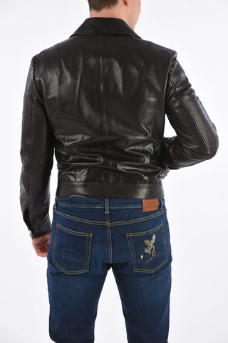 Leather Lined Biker Jacket