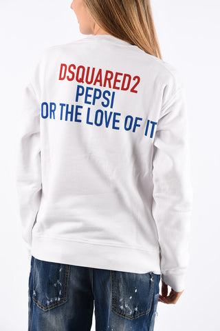 PEPSI Logo-Print COOL FIT crew-neck sweatshirt