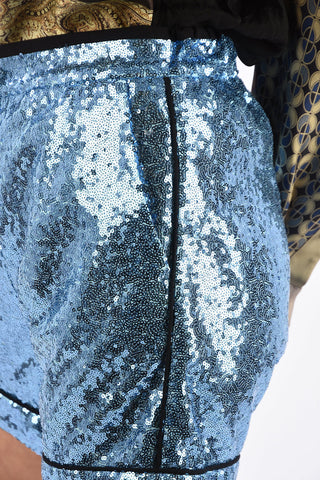 Sequined Shorts