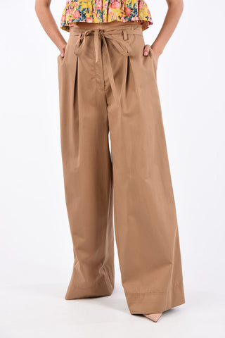 Belted Wide Leg Pants
