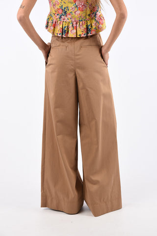 Belted Wide Leg Pants