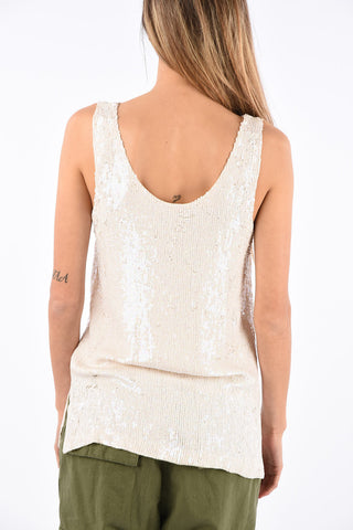 sequined GUGHI oversized top