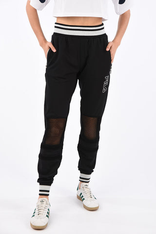 Openwork details ASUNA jogger pants