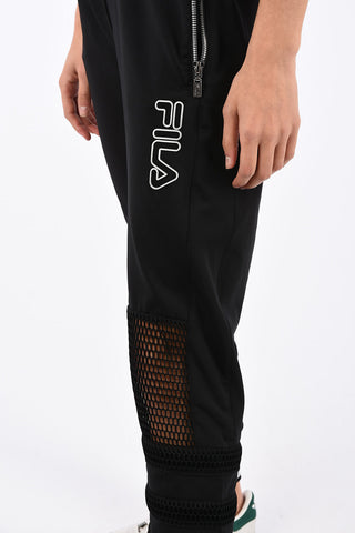 Openwork details ASUNA jogger pants