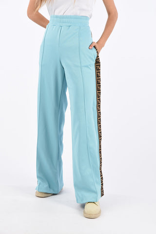 Drawstring piping jogger pants
