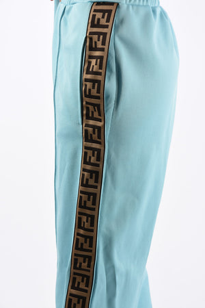 Drawstring piping jogger pants