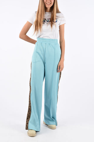 Drawstring piping jogger pants