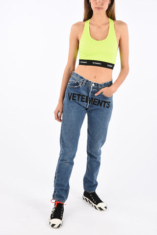 Stretch Fluo Crop Top