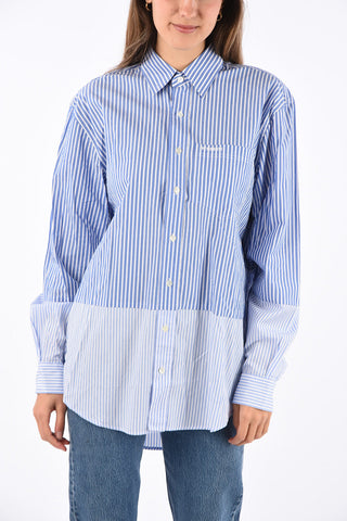 awning striped Oversized shirt