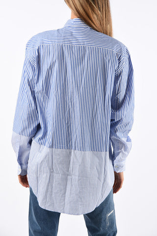 awning striped Oversized shirt