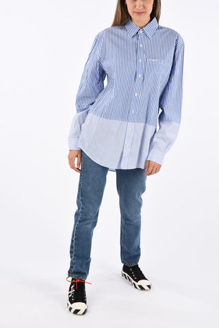 awning striped Oversized shirt