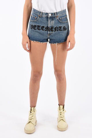 Frayed Hem Shorts