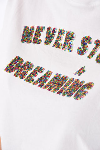 sequined t-shirt