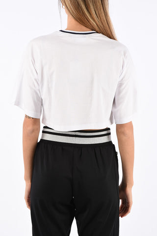 Printed Logo BARR crop top