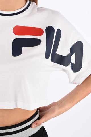 Printed Logo BARR crop top