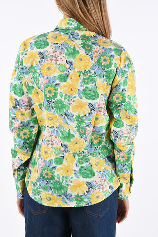Floral Printed Button Down Shirt