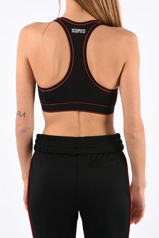 Stretch crop top