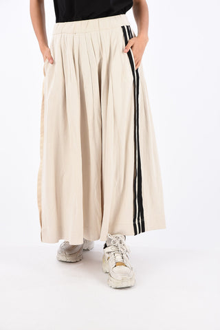 ADIDAS flared skirt with Contrasting Side Bands