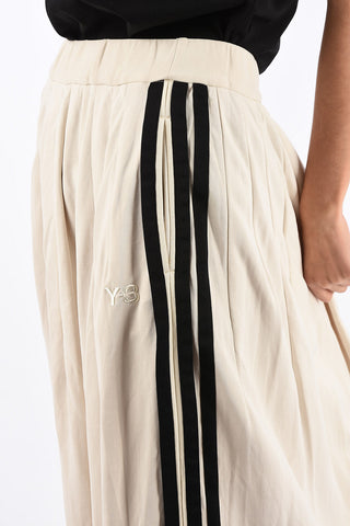 ADIDAS flared skirt with Contrasting Side Bands