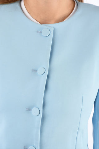 no vent jetted pocket jacket