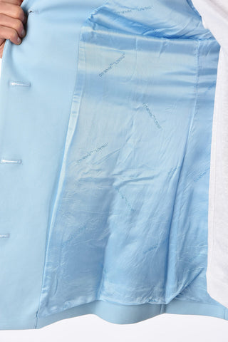 no vent jetted pocket jacket