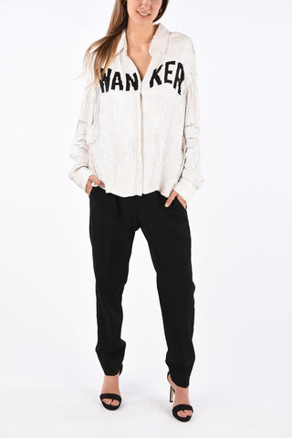 Sequined Open Back Jacket