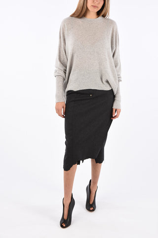 Vintage Effect asymmetrical skirt