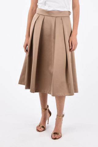 GIORGIO ARMANI High Rise circle skirt with Side Pockets