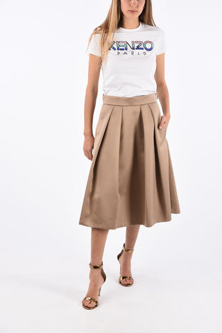 GIORGIO ARMANI High Rise circle skirt with Side Pockets