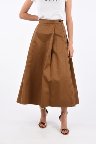 High rise PIERA maxi circle skirt