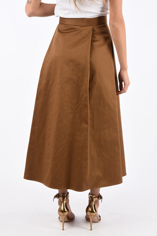 High rise PIERA maxi circle skirt