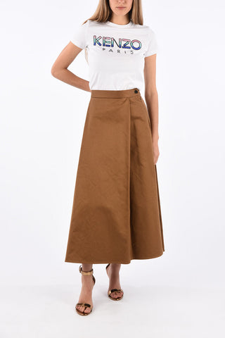 High rise PIERA maxi circle skirt
