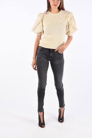 Silk fringed NOOR sweater