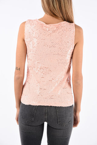 sequined YARO top