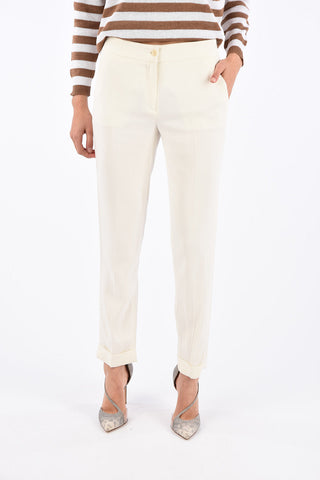 cuffed hem trousers