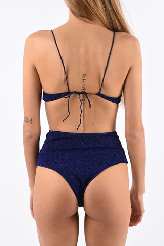 Lurex High Rise Lumiere Bikini