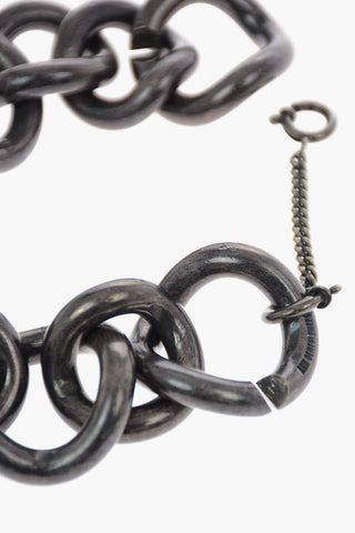 Bracciale CURB LINK a Catena in Argento