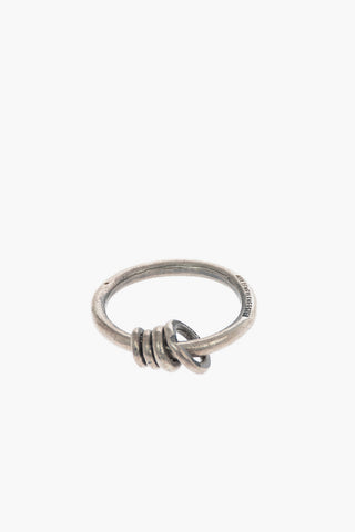 Anello 4 RINGS in Argento Antico