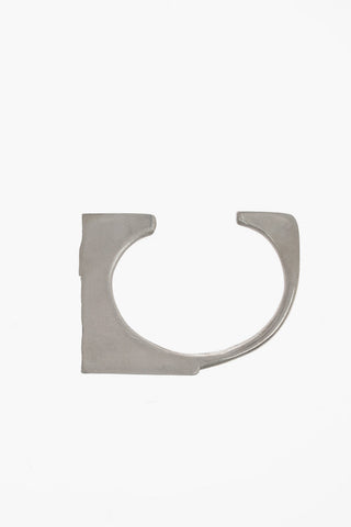 Silver RAW EDGE Bracelet