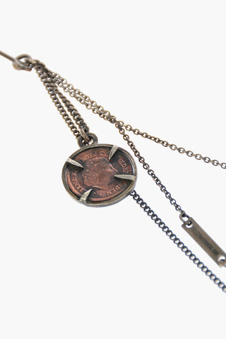 Silver Pendant Pin